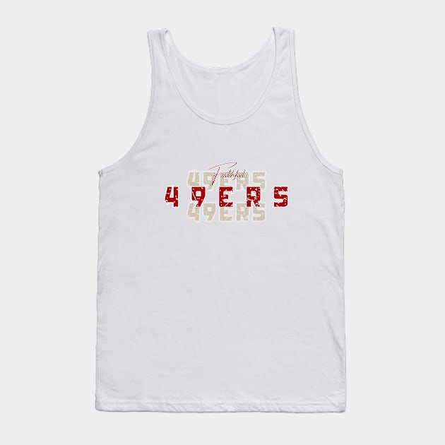 FAITHFUL TO 49 ERS Tank Top by Lolane